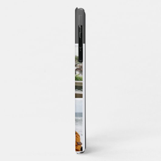 Moderne fotocollage personaliseer papa-modus Case-Mate iPhone case (Achterkant/links)