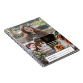 Moderne fotocollage Spiraal Foto Notitieboek (Rechterzijde)