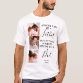 Moderne Fotocollage | Stiefvader T-shirt (Voorkant)