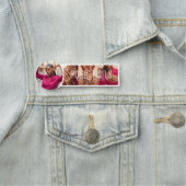 Moderne fotocollage vetgedrukte naam Script kallig Naamplaatje (In situ)