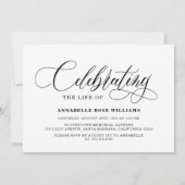 Moderne fotocollage viering leven kaart (Achterkant)