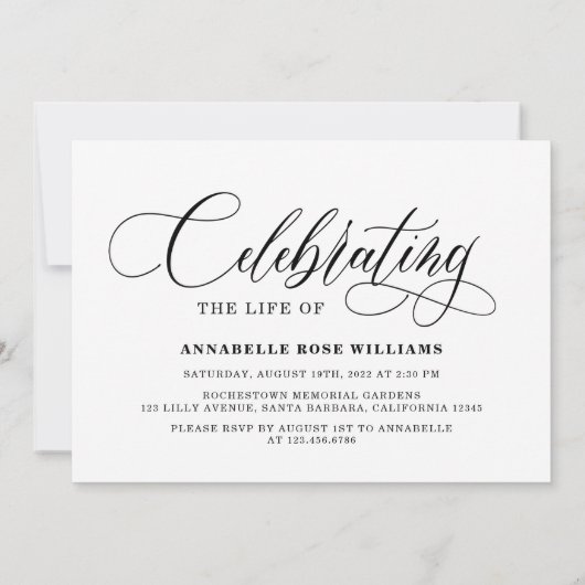 Moderne fotocollage viering leven kaart (Achterkant)