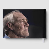 Moderne fotocollage | Viering van het leven van Gastenboek (Achterkant)