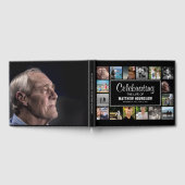 Moderne fotocollage | Viering van het leven van Gastenboek (Volledig)