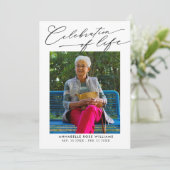 Moderne fotocollage viering van het Levensmonument Kaart (Staand voorkant)