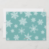 Moderne Fotocollage Vrolijke Kerstmis Flat Holiday Feestdagenkaart (Achterkant)