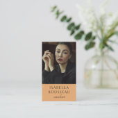 Moderne fotoconsultant visitekaartje (Staand voorkant)