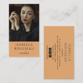 Moderne fotoconsultant visitekaartje (Voorkant / Achterkant)