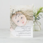 Moderne fotodoop kaart (Staand voorkant)