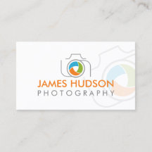 Moderne fotograaf camera en kleurrijke Shutter