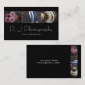 Moderne Fotograaf Fotografie Visitekaartje (Voorkant / Achterkant)