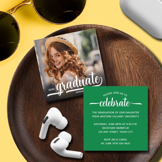 Moderne fotograaf informatiekaartje