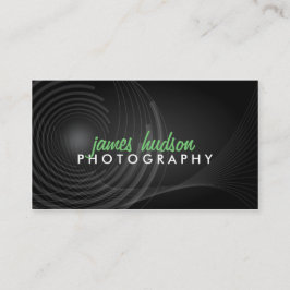 Moderne fotograaf visitekaartje