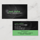 Moderne fotograaf visitekaartje (Voorkant / Achterkant)