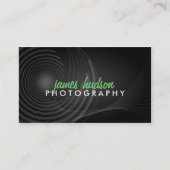 Moderne fotograaf visitekaartje (Voorkant)