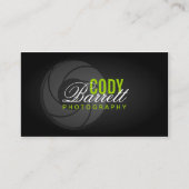 Moderne fotograaf visitekaartje (Voorkant)