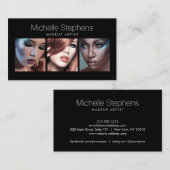 Moderne fotograaf voor makreel Black II Visitekaartje (Voorkant / Achterkant)