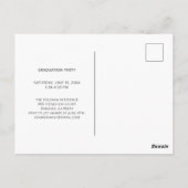 Moderne fotograafpartij briefkaart (Achterkant)