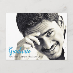 Moderne fotograafpartij briefkaart