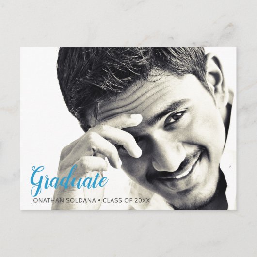 Moderne fotograafpartij briefkaart (Voorkant)