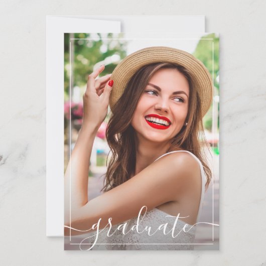 Moderne fotograafpartij kaart (Voorkant)