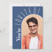 Moderne fotograafpartij kaart (Voorkant)