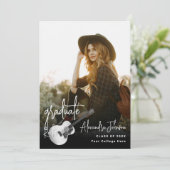 Moderne fotograafpartij kaart (Staand voorkant)