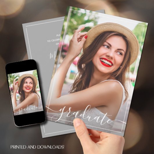 Moderne fotograafpartij kaart