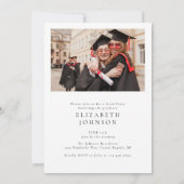 Moderne fotograafpartij kaart (Achterkant)