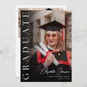 Moderne fotograafpartij kaart (Voorkant / Achterkant)