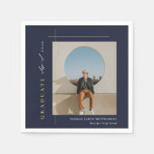 Moderne fotograafpartij servet (Voorkant)