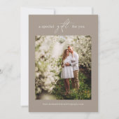 Moderne fotografie-cadeaubon | CadeauKaart (Voorkant)