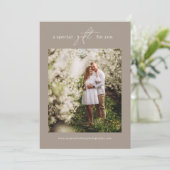 Moderne fotografie-cadeaubon | CadeauKaart (Staand voorkant)