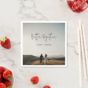 Moderne Fotografie Chique Bruiloft Servet