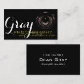Moderne fotografie, fotograaf visitekaartje (Voorkant / Achterkant)