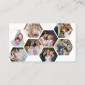 Moderne fotografie marketing camera fotograaf visitekaartje (Achterkant)