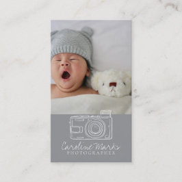 Moderne fotografie-professional visitekaartje