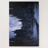 Moderne fotografie Quote Night Sky Snow Legpuzzel (Verticaal)