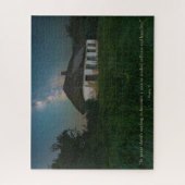 Moderne fotografie Serene Night Sky Quote Legpuzzel (Verticaal)