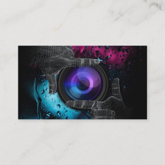 Moderne fotografie Studio Pro-fotograaf Visitekaartje (Voorkant)