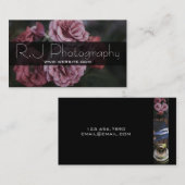 Moderne fotografie visitekaartje (Voorkant / Achterkant)