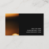 Moderne fotografie visitekaartje (Achterkant)