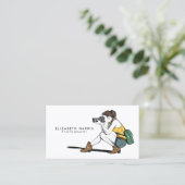 Moderne fotografie visitekaartje (Staand voorkant)