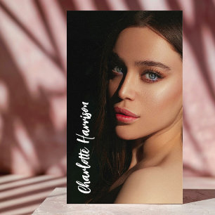 Moderne fotografie volledig fotoscript visitekaartje