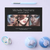 Moderne fotografie voor Makeup-artiesten zwart Flyer (Enkel)