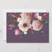 Moderne fotografische bruiloft met behoud van datu save the date (Achterkant)