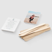 Moderne Fotografische Huwelijksprogramma's met Zee Handwaaier (Niet-gemonteerd)