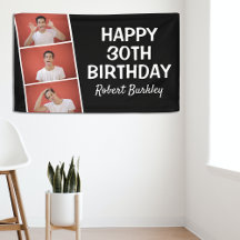 Moderne fotogreep | Birthday Banner