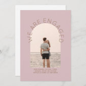 MODERNE FOTOHUWELIJKSUITNODIGING - Gemengde Kleure Kaart (Voorkant / Achterkant)