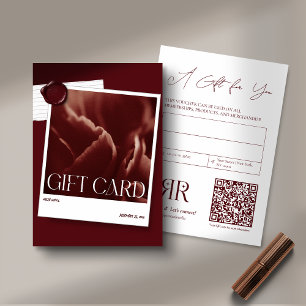 Moderne Fotokaart Cadeaukaart